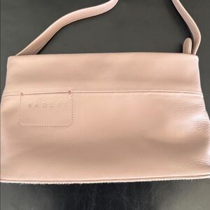 Radley London Small Vintage Pink Leather Handbag Purse